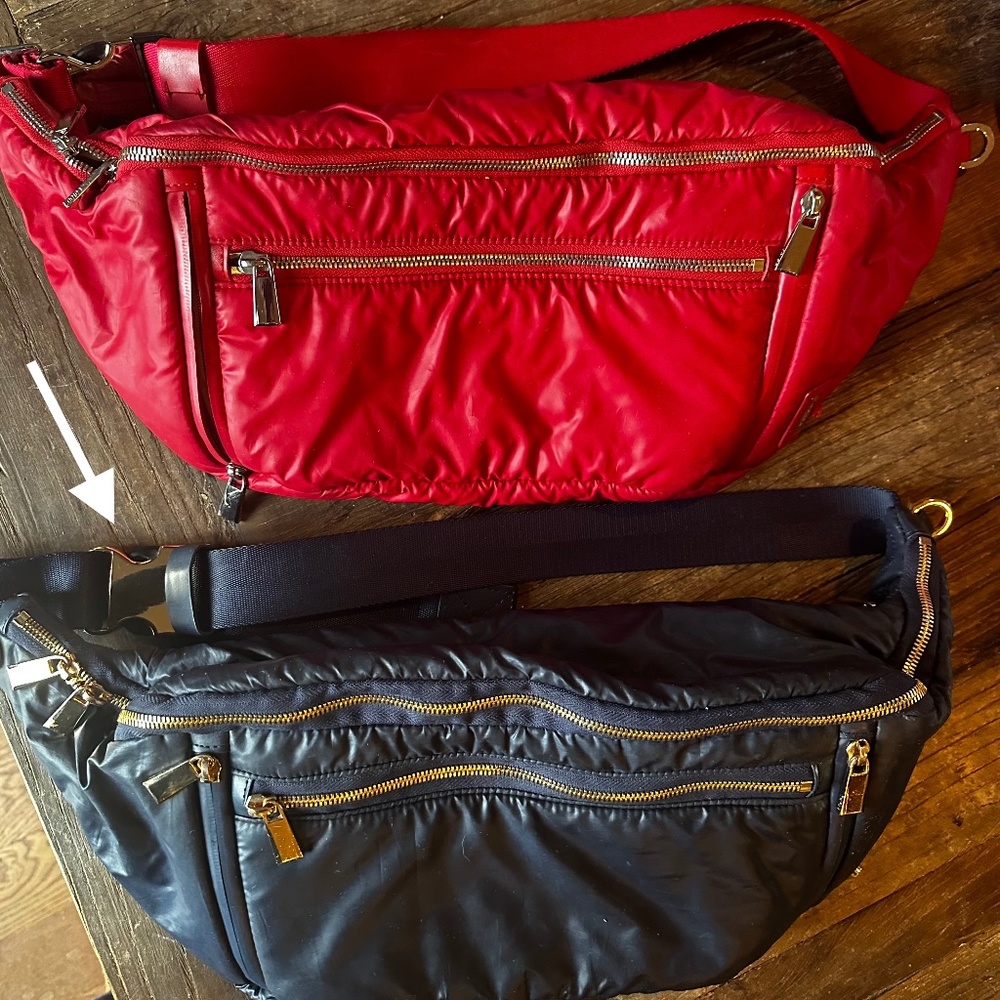 Navy CARAA Sling Bag